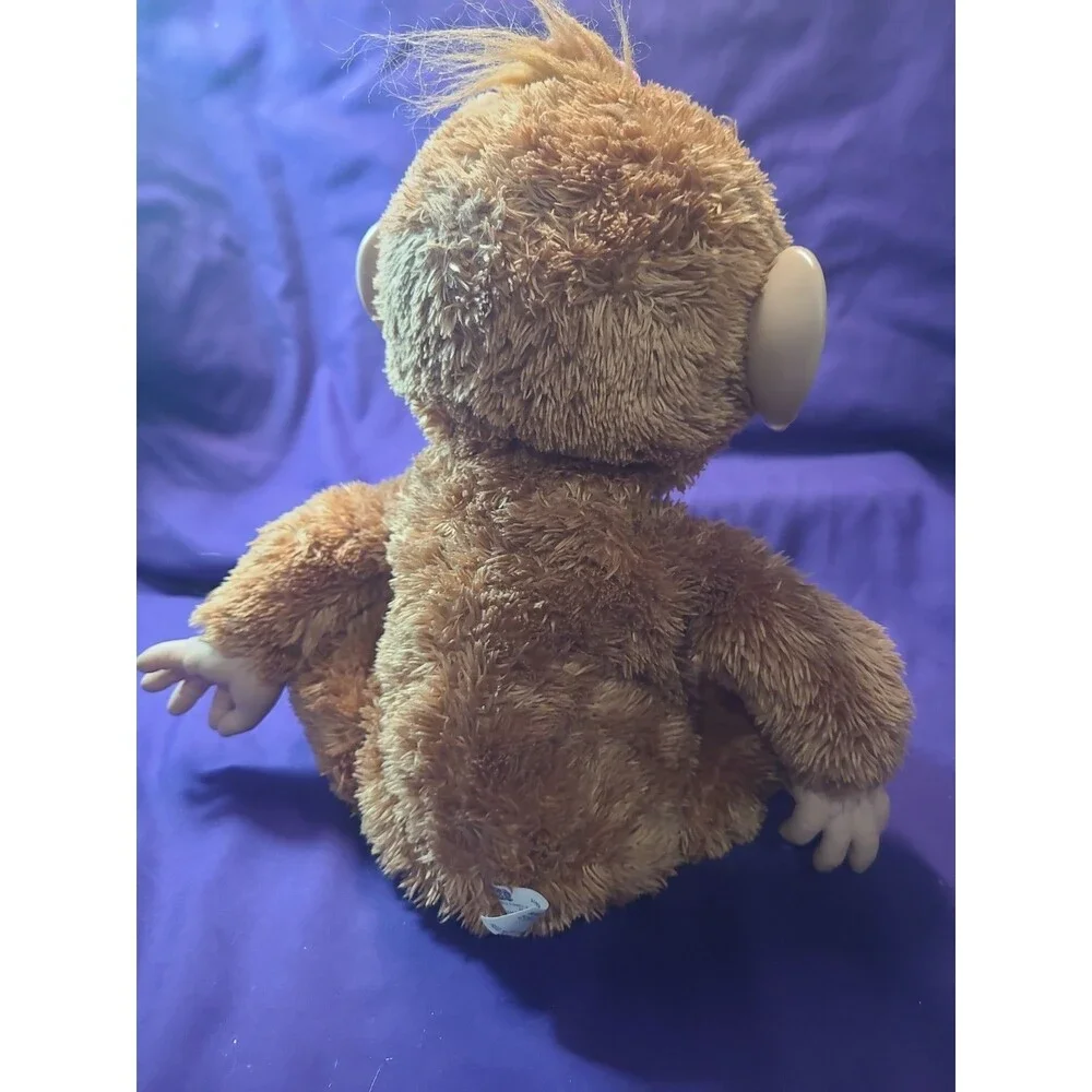 Vintage 2012 Hasbro FurReal Friends - Cuddles My Giggly Monkey -TESTED and WORKS